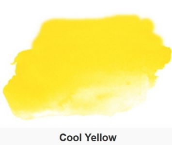 Farba akrylowa Chromacryl 75 ml cool yellow